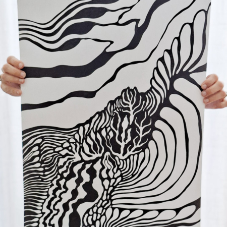 intuitive drawing Awaken 02 by Cora Verhagen